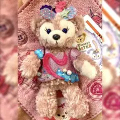 ディズニーシー　シェリーメイ　ぬいぐるみバッジ　イースター