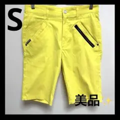 美品✨️le coq sportif(ルコックスポルティフ)黄色 ショートパンツ