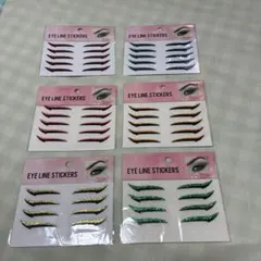 EYE LINE STICKERS 6種セットのサムネイル