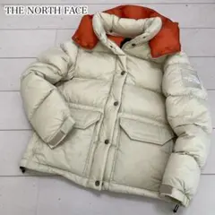 ①美品　ノースフェイス　レディース　キャンプシェラショートジャケット　ダウン　Ｓ