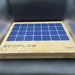 EcoFlow 110W ソーラーパネル 折りたたみ 防災 車中泊 - メルカリ