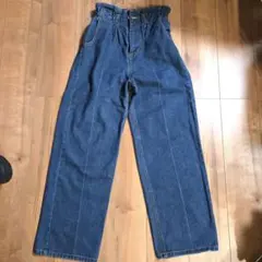 INGNI ダークブルーデニムパンツ ウエストゴムMサイズ