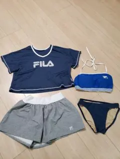 ☆ちーぼー様専用☆(試着のみ・未使用品)FILAのレディース水着　size9Mのサムネイル