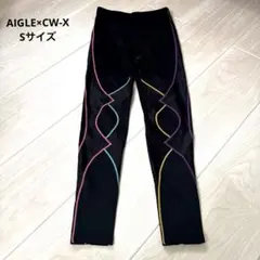 AIGLE×CW-X ランニングタイツ　レディース Sサイズのサムネイル