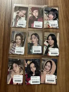 TWICE 2025popupオンラインくじ　ステッカー　コンプリート　9枚