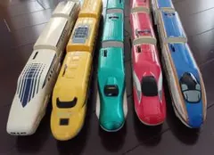 新幹線 プラレール 車両 5両セット