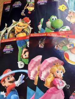 THE SUPER MARIO BROS. MOVIE クリアファイル７枚セット