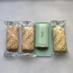 未使用 クリニーク フェイスソープ 洗顔石鹸 7g×4個セットのサムネイル