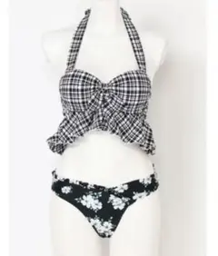 Pr01 水着　ビキニ2点セット　ブラック　タグ付き