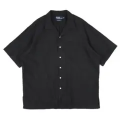90s Ralph Lauren Shirt CALDWELL 黒 紫 XL！ 90s Ralph Lauren Shirt CALDWELL 黒 紫 XXL - メルカリ