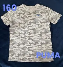PUMA 迷彩柄Ｔシャツ ジュニア 160サイズ グレー