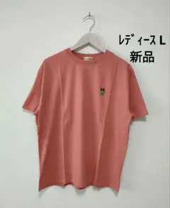 新品＊【レディースL】 たまごっち　まめっち　Tシャツ　オレンジのサムネイル