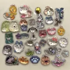 310 ボンボンドロップシール　立体シール　フレークシール　キャラクター