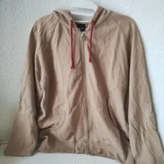SHIPS　シップス　ベージュ フード付き パーカー