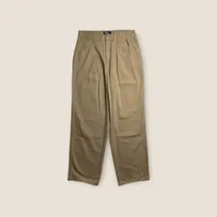 90sUSA製ポロバイラルフローレン2タックポロチノパンベージュ初期タグ