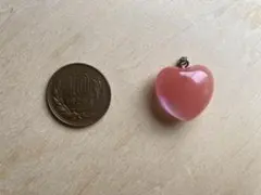 チェリークォーツ♡ハート型＊ペンダントトップ♡両面美人♡恋愛♡女性性開花♡