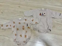 TeddyBear® クマ柄ロンパース 2点セット