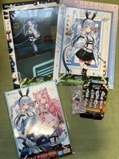 ホロライブ　ラストワン＆兎田ぺこら　アクスタ＆ビジュアルボード　セット