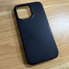 iPhone 14 Pro 純正レザーケース ミッドナイト MagSafe対応