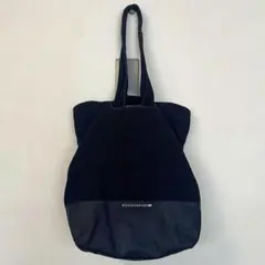 alexander wang レザー キャンバス ショルダーバッグ