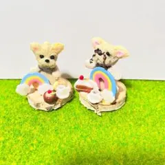 樹脂粘土(粘土細工)チワワとダックス　お作り例 樹脂粘土(粘土細工)チワワとダックス お作り例 - メルカリ