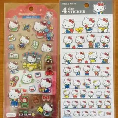 正規品　サンリオ　ハローキティ　ドロップジュエリーシー　4サイズステッカー