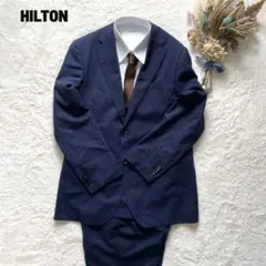 HILTON ヒルトン ビジネススーツ 洋服の青山 セットアップ ストライプ