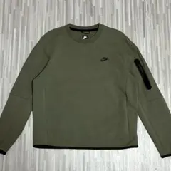 NIKE ナイキ テックフリース クルー スウェット カーキ XLサイズ