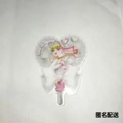 キュアズキューン　うちわ型クリアカード　映画　特典　キミプリ　2週目　限定