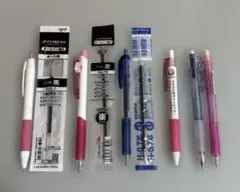 ボールペン4種＆シャープペン2種セット（替芯付き）