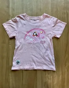 CHUMS チャムス キッズ Tシャツ ピンク 100-115cm