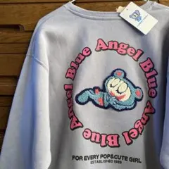 エンジェルブルー　ANGEL BLUE トレーナー　スウェット　SPサイズ　刺繍
