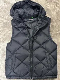 【美品一度のみ】Purple & Yellow ブラック ダウンベスト 11