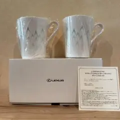 レクサスオリジナル マグカップペアセット　ボーンチャイナのサムネイル