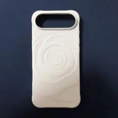 NIMASO ウェーブ シリコン iPhoneケース ホワイト　美品のサムネイル