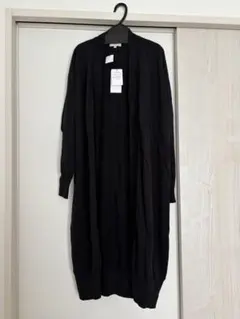 新品未使用タグ付◎HYKE ハイク　ロングカーディガン　ブラック