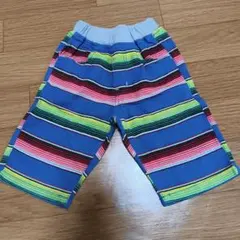 ストライプ柄 ハーフパンツ 100cm
