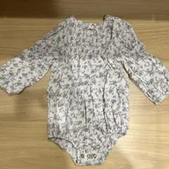 花柄 ロンパース