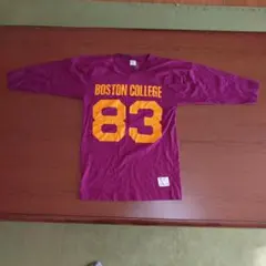 チャピオン　アメリカ製　赤紫　フットボールT