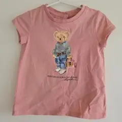 RalphLauren☆ポロベア 半袖Tシャツ ピンク　85cm　18М
