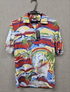 未着用自宅保管品/ポロラルフローレン/半袖 アロハシャツ/Sサイズ