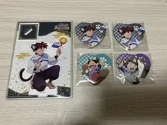 忍たま　忍たま乱太郎　ナンジャタウン　ナンジャ　アクリルスタンド　ハート缶バッジ