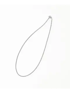 【未使用】HARE ステンレスVチェーンネックレス シルバー 上品のサムネイル