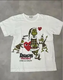 PLAY COMME des GARÇONS グリンチ Tシャツ L - メルカリ