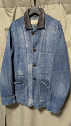 美品】marka マーカ デニム カバーオール ジャケット 日本製 サイズ2