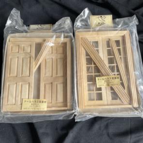 ドールハウス窓扉材キット 2種類セット