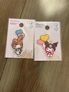 【新品】サンリオ　ワッペン　マイメロ　クロミ