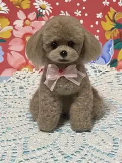 羊毛フェルト トイプードルのサムネイル