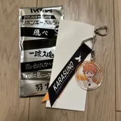 ハイキュー!! アクリルチャーム付きリボンキーホルダー　日向翔陽