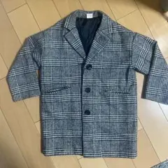 プティマイン　チェック柄コート